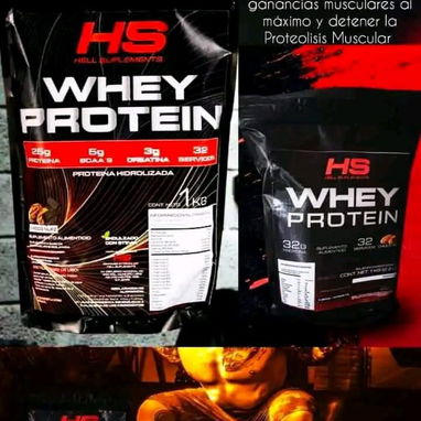 Whey Protein 1kg 32 Servicios Muy Buena Calidad. - Img 108273895