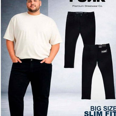 Venta de Pantalones de mezclilla negro 36/38 y extra grande - 2/2