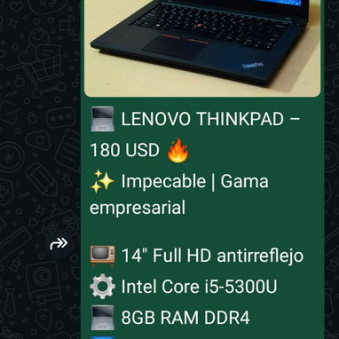 Laptops de uso desde $80 hasta $250 USD - 4/10