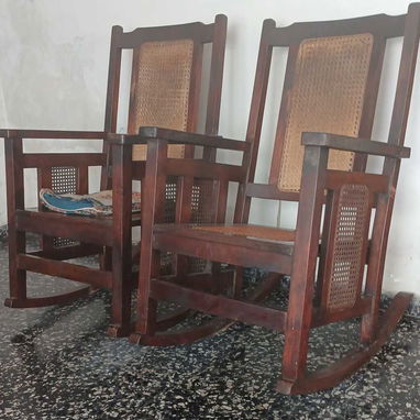 Se venden sillones de caoba antiguos en perfecto estado. - Img 122964068