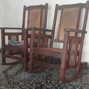 Se venden sillones de caoba antiguos en perfecto estado. - Img 55717642