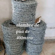 Rollos de Alambre de púa de 400metrosb - Img 57857246