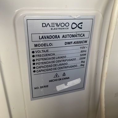 Lavadora automática dawoo de uso - Img 121423592