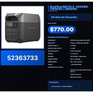 EcoFlow DELTA 3 -1024Wh (1800AC / 3600W) . - Img 57513058