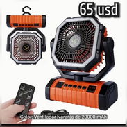 Ventilador recargable 65 usd ( 20000mA) - Img 56391458