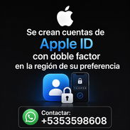 Creación de cuentas de Apple ID con doble factor - Img 55625192