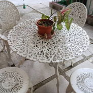 🚨Gran oferta!! Juego terraza de hierro por solo 50 dolares - Img 57178325