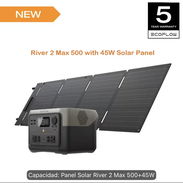 Kit EcoFlow River 2 Max 500 + Panel Solar de 60W - Img 58319237