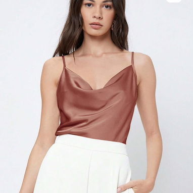 Blusas satinadas - 7/10