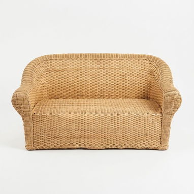 Juego de Sala Exterior/Interior en Mimbre Natural 🛋️ Incluye sofá, 2 sillones y mesa central ( LOS HACEMOS x ENCARGOS ) - 4/8
