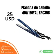 Plancha de cabello 45W ROYAL RPC398 - Img 55631372