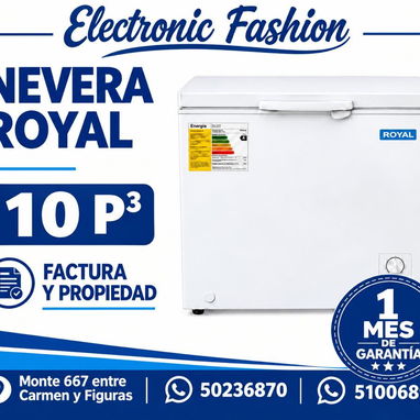 ✅REFRIGERADOR 10P ROYAL 520USD ✅️REFRIGERADOR 8,5P ROYAL 380USD - 6/9