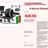 KIT DE ENTRENAMIENTO ABDOMINAL MULTIFUNCIONAL VPT#-0161 - Img 55220553