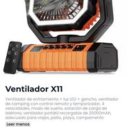 Ventilador X11 recargable 20 mil mah.Ecoflow y mas.tdo 0km garantia x escrito no pasen mas calor apagones. 54741004 - Img 53168348