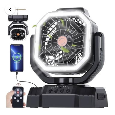 Ventiladores recargables F10, F6 y F2 - 20–40 mil mAh (Kinetica) - 3/3