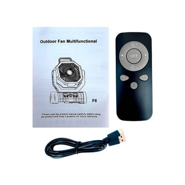 VENTILADOR RECARGABLE F6 TEL 5510 79 88 - Img 118557288
