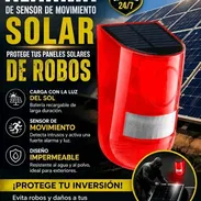 Alarma p/ Paneles Solares,garages ,etc,c/ sensor d movimiento,carga solar. Disponibles en tienda y servicio a domicilio✅ - Img 57800663