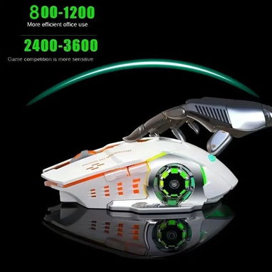 📞53884600.🎇 Mouse GAMER RGB inalámbrico: - DPI configurable🎇 Mensajería disponible.🚴 - Img 119427638