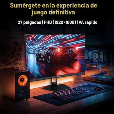 KTC Monitor para juegos de 27 pulgadas y 280 Hz, monitor de computadora FHD 1080P 240Hz, panel VA rápido, 1 ms GTG, comp - Img 122549332