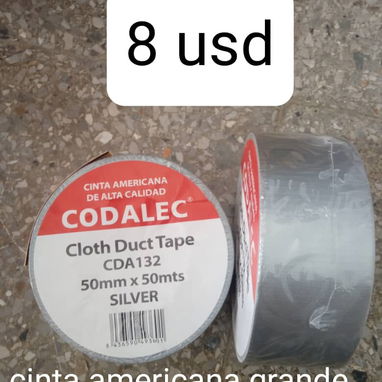 Rollos de cinta de ule de ls metálica y gris o americana - 3/3