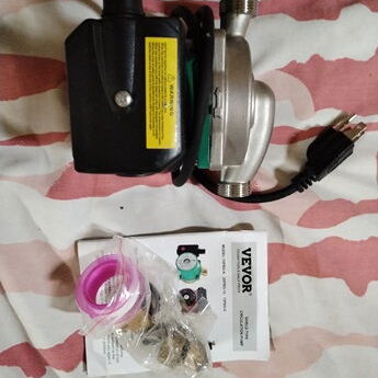 VEVOR Bomba de Recirculación de Agua Caliente, Bomba Circuladora de Agua de 100 w 110 V, 53274327 - Img 120662757