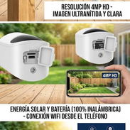 Cámara de seguridad inalambrica para exterior y interior en 150USD - Img 56841784