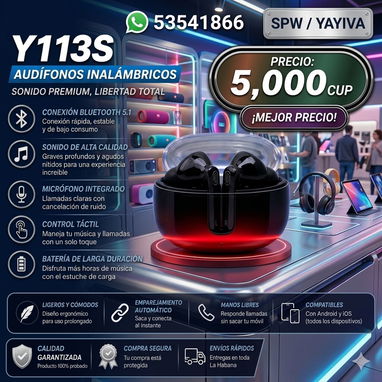 Ofertas de audífonos inalámbricos - Img 122290824