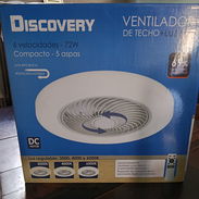 Lámpara ventilador de techo con 5 alpha y 6 velocidades nuevo en su caja - Img 49520801
