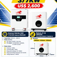Kit solares definitivos 3/5kw y 3/7kw - Img 58201537