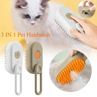 MASCOTAS🉐CEPILLOS DE VAPOR ELECTRICO PARA PERROS Y GATOS - Img 113762211
