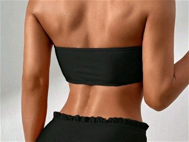 Bikini Shein straple talla pequeña S y M color negro nuevo - Img 66821152