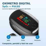 Oxímetro de pulso de dedo - Img 58188678