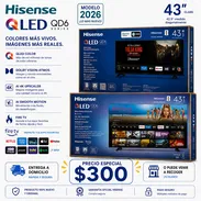 Hisense 43” QLED 4K UHD (QD6 2026 ) Smart TV - Img 57143761