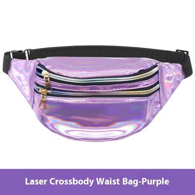 👜 Riñonera Holográfica para Mujer – Bolso Multiforma - 6/9