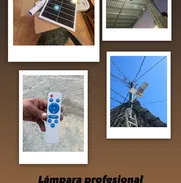Lámpara exterior  con panel  solar - Img 50443407
