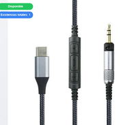 Mensajería Disponible Cable audio USB-C auriculares Sennheiser microfono - Img 57481086