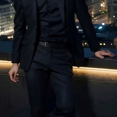 Blazer Sport para Hombre, pantalón de vestir, Enguatadas Cuello alto, Camisas 52465450 - 6/10