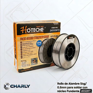 Rollo de Alambre para soldar ,de 5kg y 1kg [0.8mm//1.0mm] - 3/4