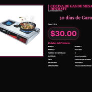 Desmatt KGS-3B01 Cocina 3 Fuegos Acero 385mm, Cocina Desmatt 3 Quemadores Gas Automático Acero 715x90 . - Img 57426679
