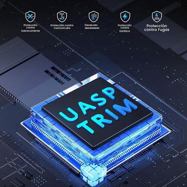ORICO Dockin para disco duro de doble bahía USB 3.0 a SATA III para disco duro de 3.5 pulgadas máx. hasta 40 tb new - 7/8
