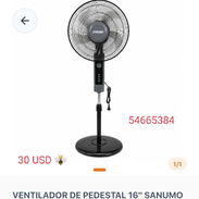 Ventilador Sanumo de pedestal - Img 56581266