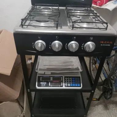 COCINA DE GAS DE CUATRO QUEMADORES MILEXUS CON ORGANIZADOR, ENTREGA DE FACTURA. VARIEDAD DE ELECTRODOMÉSTICOS, ETC - Img 113238323