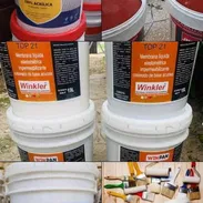 PINTURA DE ACEITE VINIL ANTIHUMEDAD IMPERMEABLE ANTICORROSIVO BARNIZ SELLADOR TRANSPARENTE - Img 55696900