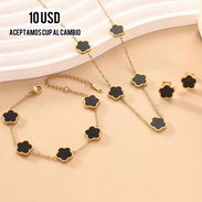 *CONJUNTO VAN CLEEF DE ACERO INOXIDABLE* - Img 55864607