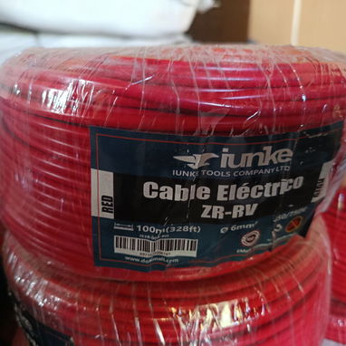Cable eléctricos de Cobre,4,6 y 10 mm²,venta de 5 en 5 metros, oferta para compra x rollo,whatsapp 54420396 - Img 119761782