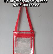 Bolsito transparente color rojo - Img 45811220