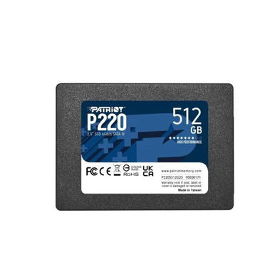 Patriot Memory P220 – SSD Interno 128GB 2.5" SATA III 6Gb/s – Hasta 550MB/s - Img 126502759