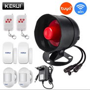 SISTEMA DE ALARMA KERUI SIREN CON WIFI Y App - Img 57151267