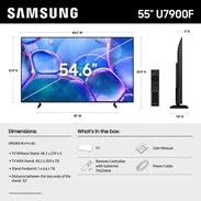 VENDO NUEVOS SELLADOS EN CAJA CON GARANTIA TV SAMSUNG Smart TV de 55P 4K Class U7900F 2026 Crystal UHD 4K W 53321047 - Img 49985038