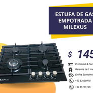 Cocina de gas empotrable Milexus 4 hornillas - Img 56615909